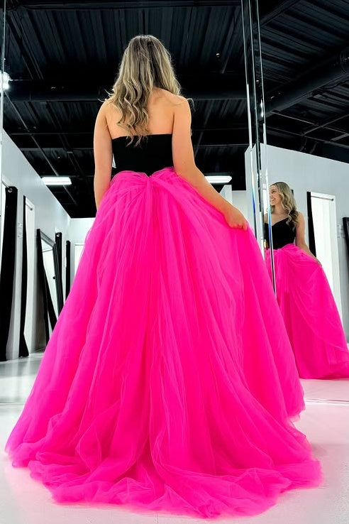 A-Line Empire V-Neck Sleeveless Chiffon Party Prom Dress