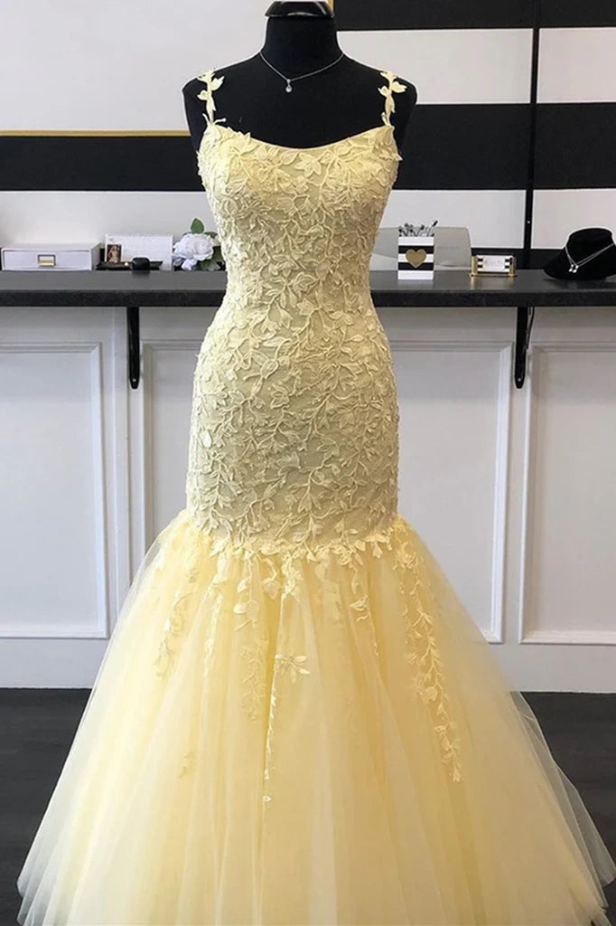 Mermaid Two Tone Bateau Sleeveless Lace Up Party Prom Dress