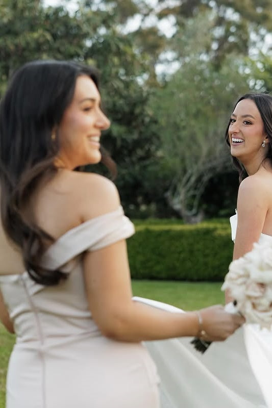 One Shoulder Sleeveless Empire Mermaid Long Bridesmaid Dress