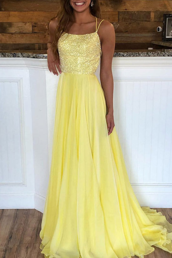 Chic A-Line Two Tone Bateau Lace Up Formal Party Prom Dress Movousdress Chic A-Line Two Tone Bateau Lace Up Formal Party Prom Dress Movousdress
