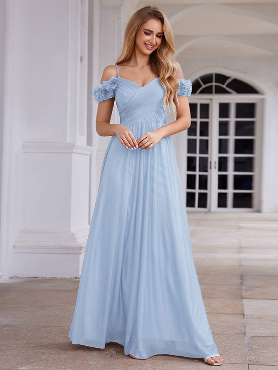 Sweetheart Off-Shoulder A-Line Empire Floor-Length Evening Dress Movousdress Sweetheart Off-Shoulder A-Line Empire Floor-Length Evening Dress Movousdress